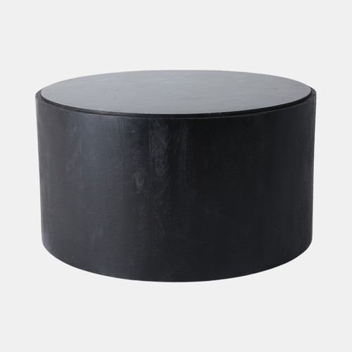 Sagebrook Home 32x17 Marble Inlay Rnd Coffee Table Blk/wht Wishlist Create New