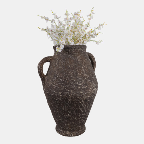 Sagebrook Home 32x18" Paper Mache Jug With Handles Rustic Brown Wishlist Create New