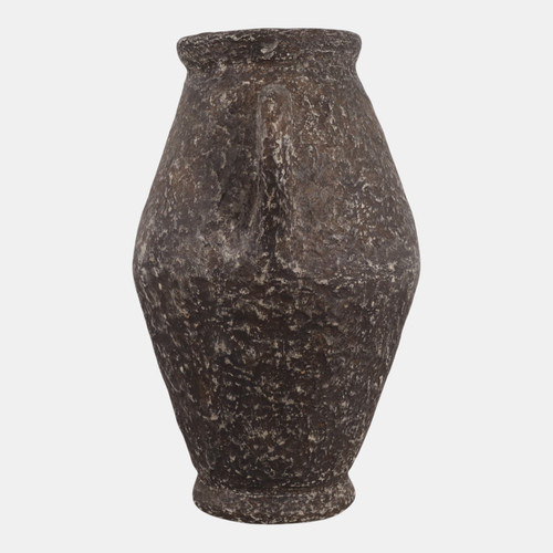 Sagebrook Home 32x18" Paper Mache Jug With Handles Rustic Brown Wishlist Create New