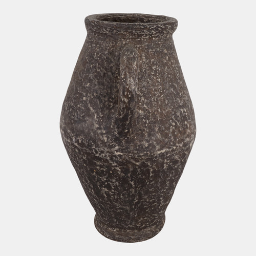 Sagebrook Home 32x18" Paper Mache Jug With Handles Rustic Brown Wishlist Create New