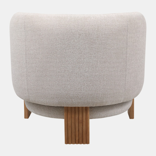 Sagebrook Home 32x30" Modesto Accent Chair Ivory/brown Wishlist Create New