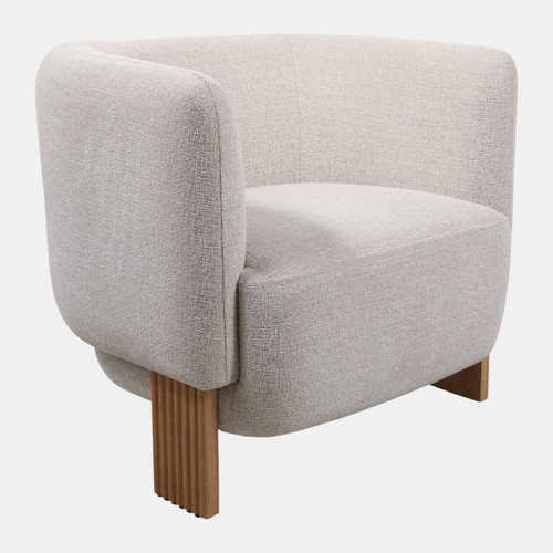 sagebrook home 32x30" Modesto Accent Chair Ivory/brown Wishlist Create New