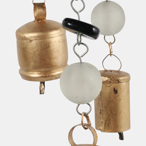 Sagebrook Home 32x8" Wood & Glass Beads Chime Teal Multi Wishlist Create New