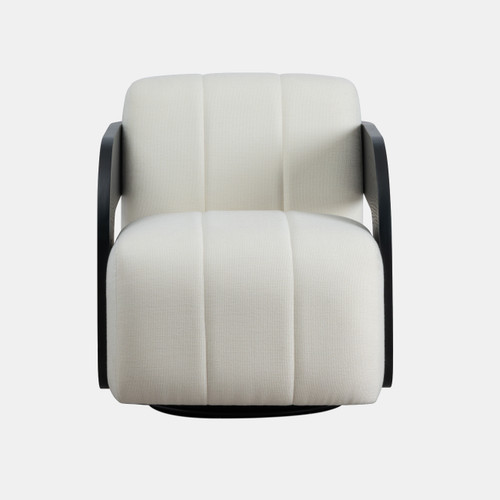 Sagebrook Home 33x31" Modern Swivel Rocker Chair White/black Wishlist Create New
