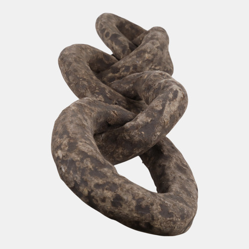 Sagebrook Home 33x5" Paper Mache 5-link Chain Rustic Brown Wishlist Create New