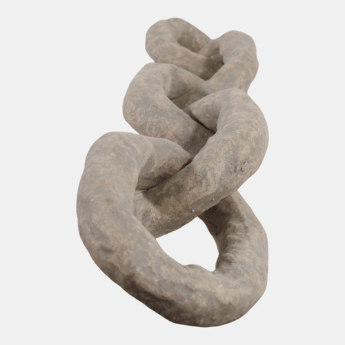 Sagebrook Home 33x5" Paper Mache 5-link Chain Taupe Wishlist Create New