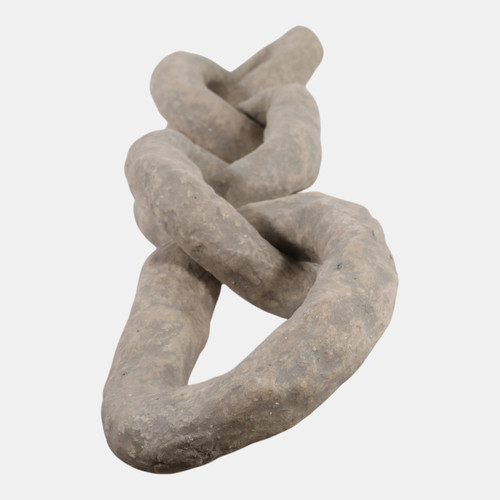 Sagebrook Home 33x5" Paper Mache 5-link Chain Taupe Wishlist Create New