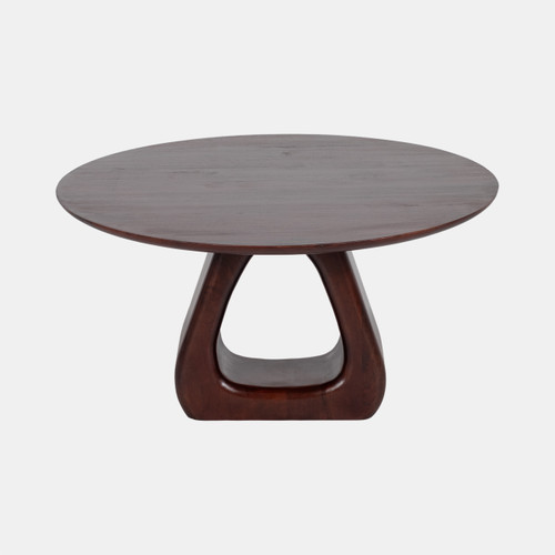 sagebrook home 34" Cut-out Base Coffee Table Walnut Wishlist Create New