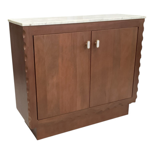 Sagebrook Home 34x29" 2-door Scallop Trim Cabinet White/honey Wishlist Create New