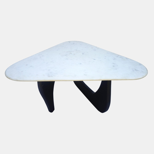 Sagebrook Home 35x18" Mid-century Triangular Coffee Table White/ Wishlist Create New