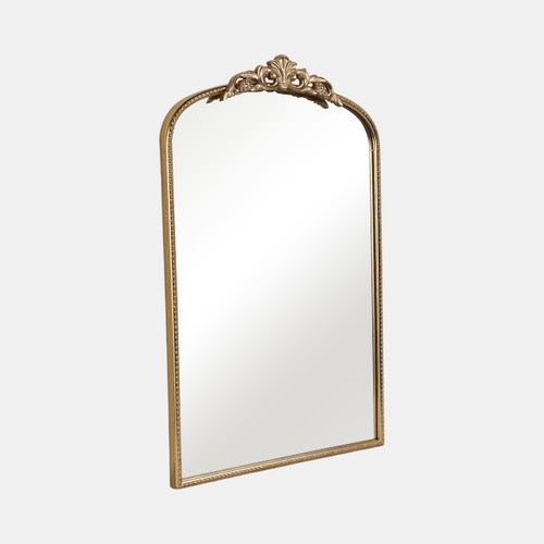 Sagebrook Home 36" Fleur Applique Arch Mirror Gold Wb Wishlist Create New
