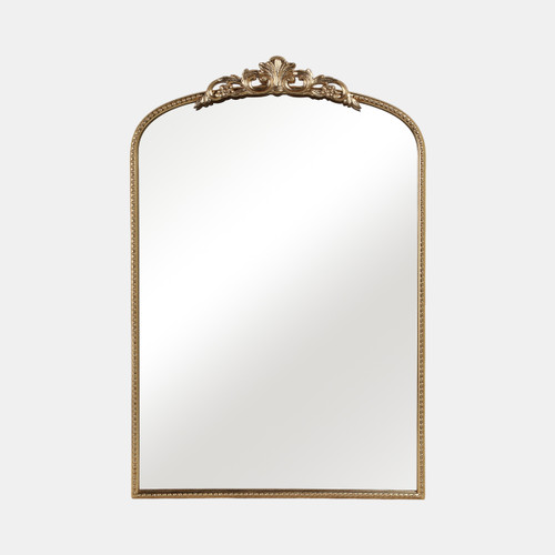 sagebrook home 36" Fleur Applique Arch Mirror Gold Wb Wishlist Create New