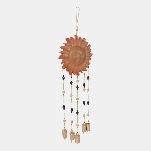 Sagebrook Home 36x10" Terracotta Sunshine Chime Brown Wishlist Create New