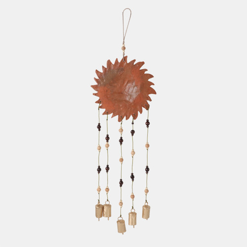 Sagebrook Home 36x10" Terracotta Sunshine Chime Brown Wishlist Create New