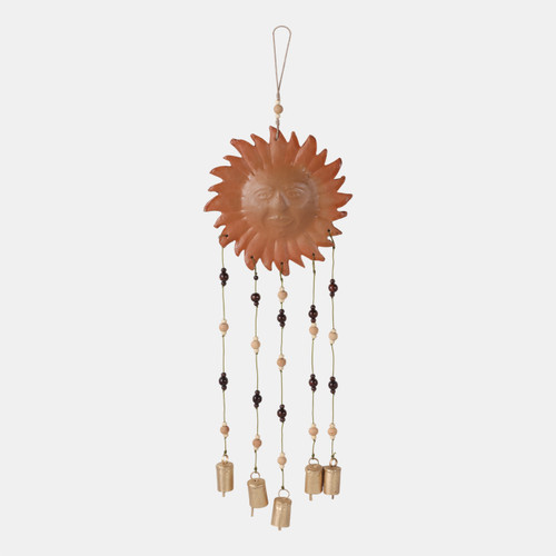 sagebrook home 36x10" Terracotta Sunshine Chime Brown Wishlist Create New