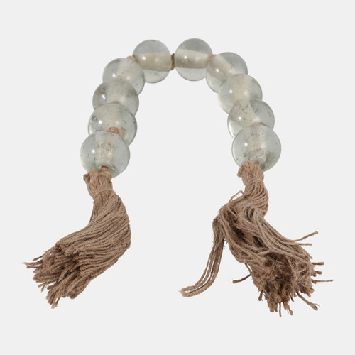 sagebrook home 36x2" Glass Bead Garland Clear Wishlist Create New