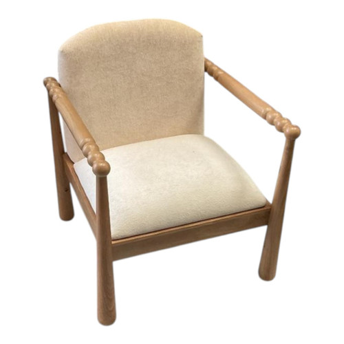 sagebrook home 36x25" Ribbed Arm Accent Chair Ivory Wishlist Create New