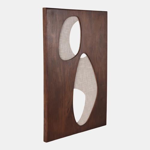 Sagebrook Home 36x26" Wood&fabric Mix-media Modern Wall Art Brwn Wishlist Create New