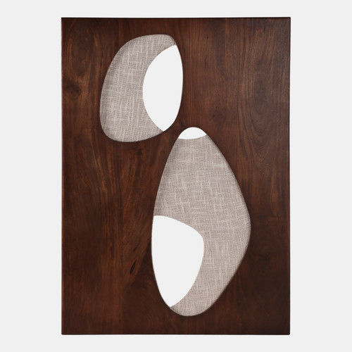 sagebrook home 36x26" Wood&fabric Mix-media Modern Wall Art brwn Wishlist Create New