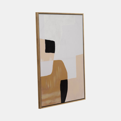 Sagebrook Home 36x48 S/2 Framed Handpainted Abstract Multi Wishlist Create New