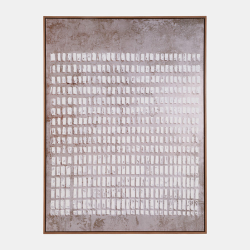 sagebrook home 36x48" Textured Blocks On Canvas Wall Art Ivory/b Wishlist Create New