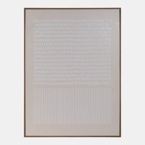 sagebrook home 36x48 Textured Dots & Lines Wall Art Ivory/white Wishlist Create New