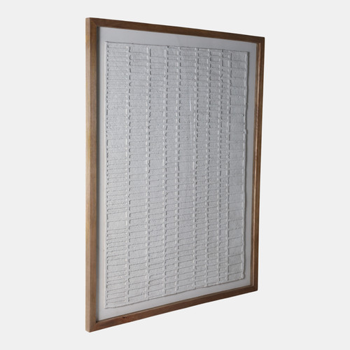 Sagebrook Home 37x48" Paper Mache Wall Art W/wooden Frame /glass Wishlist Create New