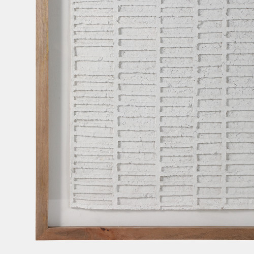 Sagebrook Home 37x48" Paper Mache Wall Art W/wooden Frame /glass Wishlist Create New