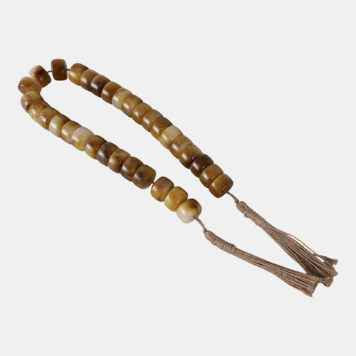 sagebrook home 38" Cylinder 1" Resin Beaded Garland Brown Wishlist Create New