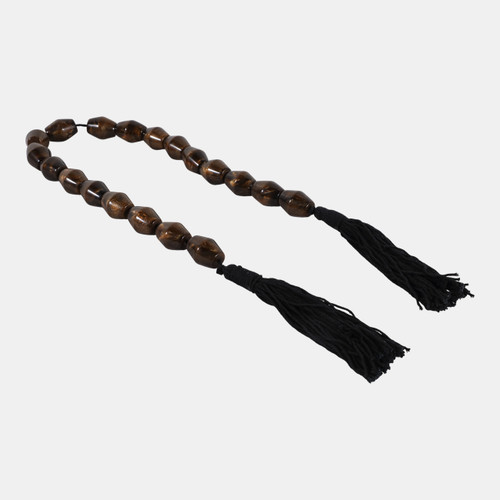 Sagebrook Home 38x1" Long Bicone Bead Garland Bronze Wishlist Create New