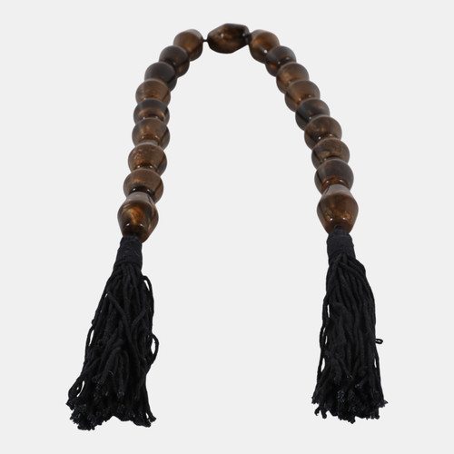 sagebrook home 38x1" Long Bicone Bead Garland Bronze Wishlist Create New