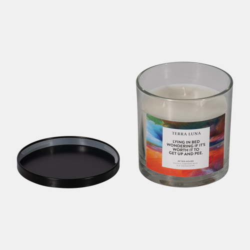 Sagebrook Home 4" 12 Oz Lying In Bed Lidded Candle Wishlist Create New