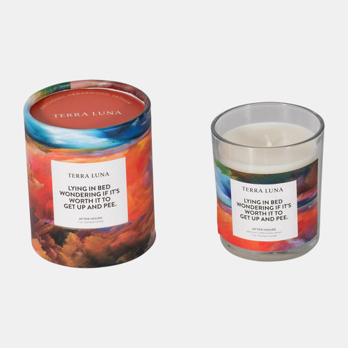 Sagebrook Home 4" 7 Oz Lying In Bed Boxed Candle Wishlist Create New