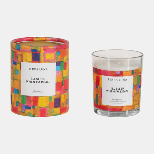 sagebrook home 4" 7 Oz Sleep When Dead Boxed Candle Wishlist Create New