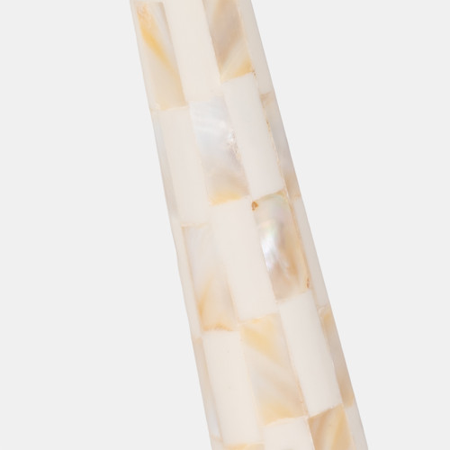 Sagebrook Home 4" Mop Handle Magnifying Glass Ivory Wishlist Create New