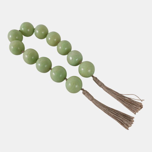 sagebrook home 40'' Swirled 2" Resin Beaded Garland Sage Green Wishlist Create New
