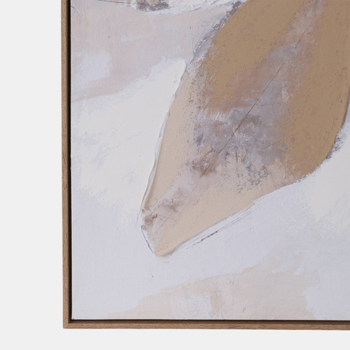 Sagebrook Home 40x40" Handpainted Fall Leaves Brown Wishlist Create New