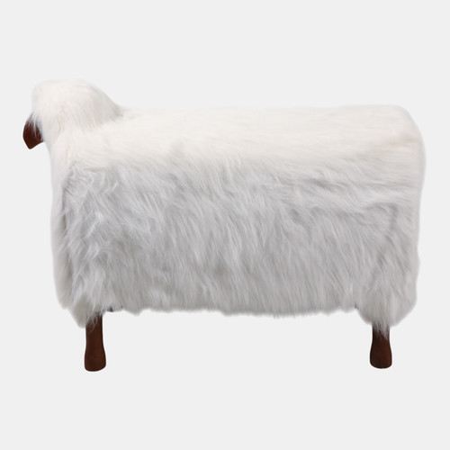 Sagebrook Home 44x33" Faux Fur Sheep White/brown Wishlist Create New