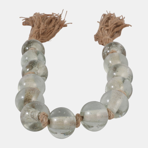 Sagebrook Home 45x2" Glass Bead Garland Clear Wishlist Create New