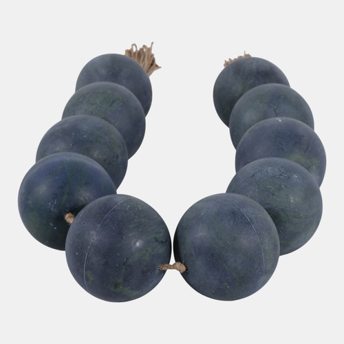 Sagebrook Home 46x3" Marbled Bead Garland Blue Wishlist Create New