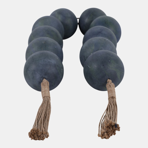 sagebrook home 46x3" Marbled Bead Garland Blue Wishlist Create New