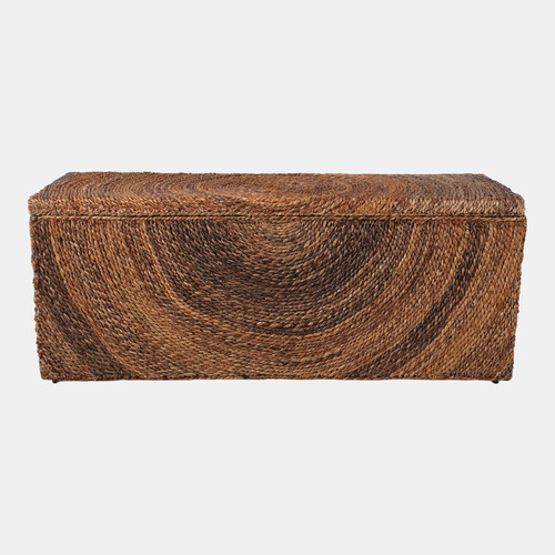 Sagebrook Home 47x19" Woven Storage Bench Natural Wishlist Create New