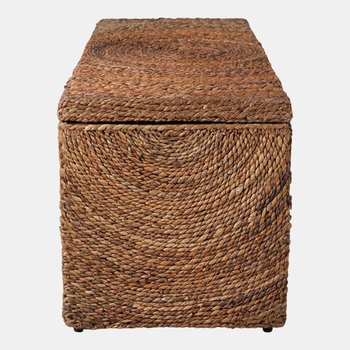 Sagebrook Home 47x19" Woven Storage Bench Natural Wishlist Create New