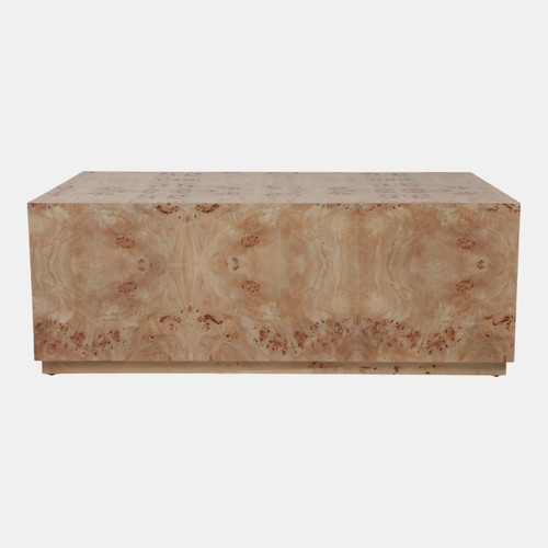 Sagebrook Home 47x24 Rectangular Burl Wood Coffee Table Tan Wishlist Create New