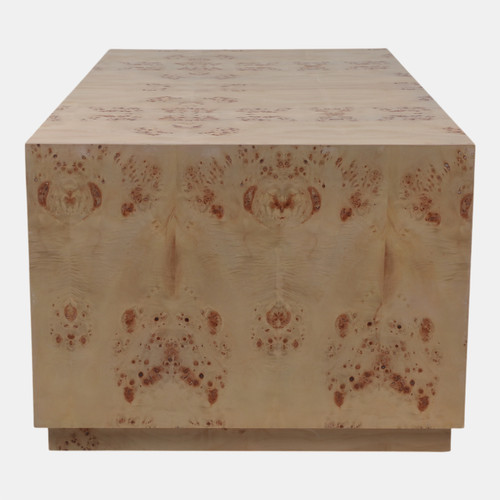 Sagebrook Home 47x24 Rectangular Burl Wood Coffee Table Tan Wishlist Create New