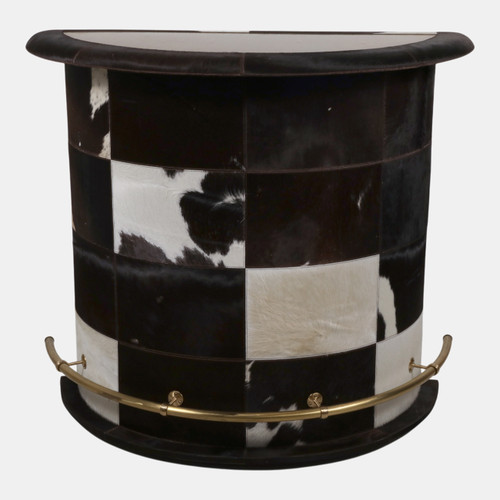 sagebrook home 48x42" Hair On Hide Cow Print Bar Brown/white Wishlist Create New