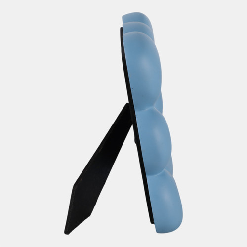 Sagebrook Home 4x4" Puffy Squiggle Photo Frame Blue Wishlist Create New