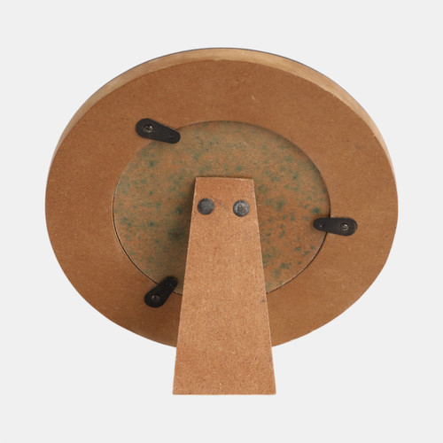 Sagebrook Home 4x4 Round Petal Resin Photo Frame Black/ivory Wishlist Create New