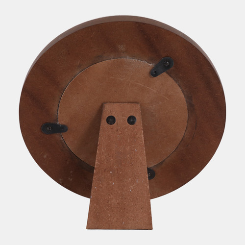 Sagebrook Home 4x4" Round Resin And Brass Inlay Photo Frame Ivor Wishlist Create New