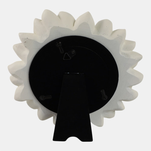 Sagebrook Home 4x4" Sunflower Photo Frame Ivory Wishlist Create New